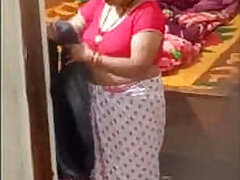 aunty-caught